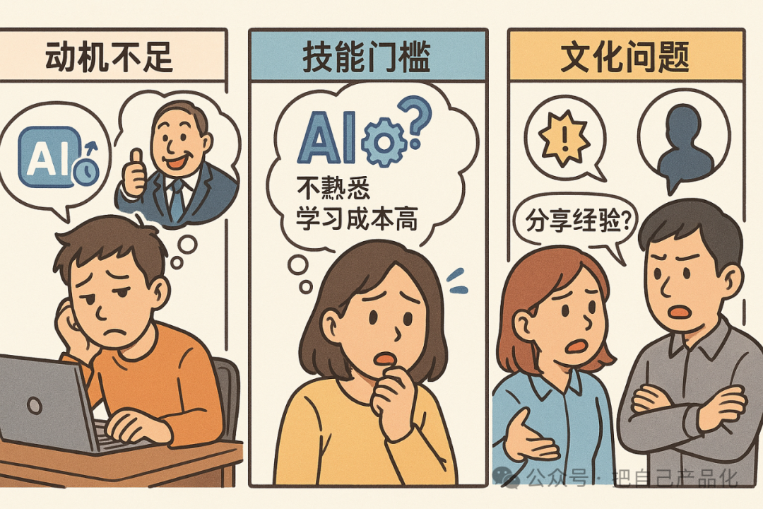 老板想拿AI当加班神器，员工想用AI摸鱼