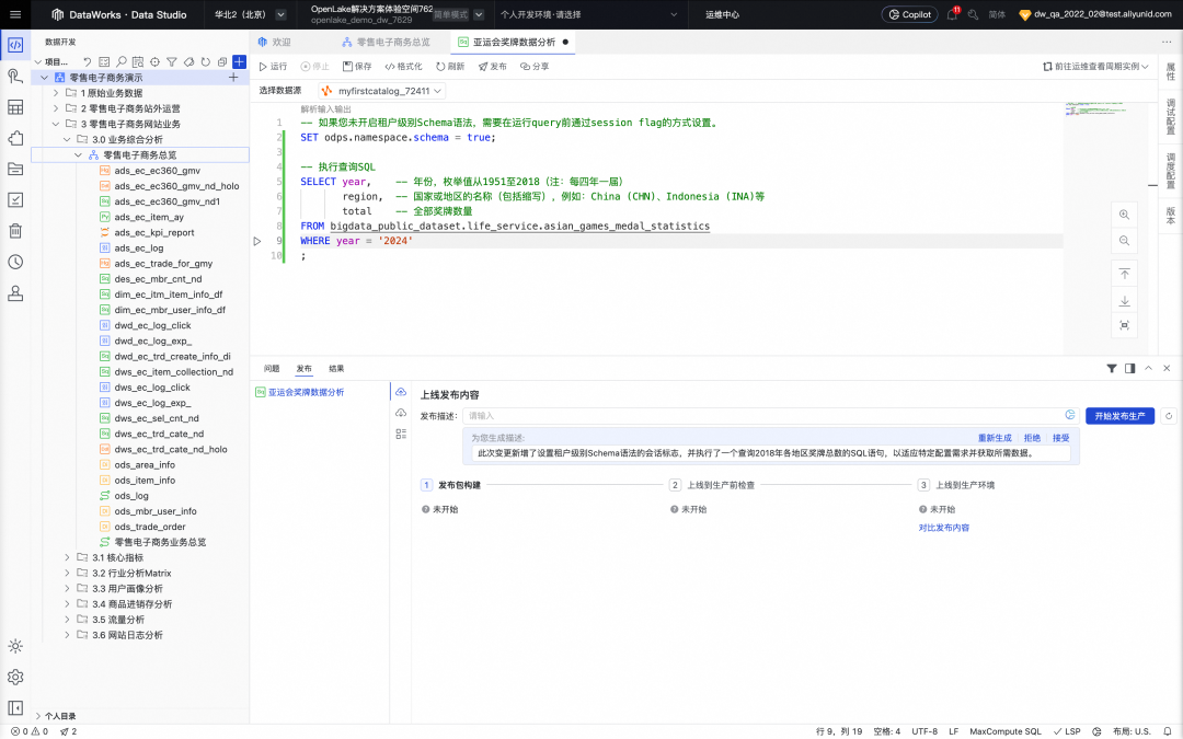 DataWorks ：Data+AI 一体化开发实战图谱