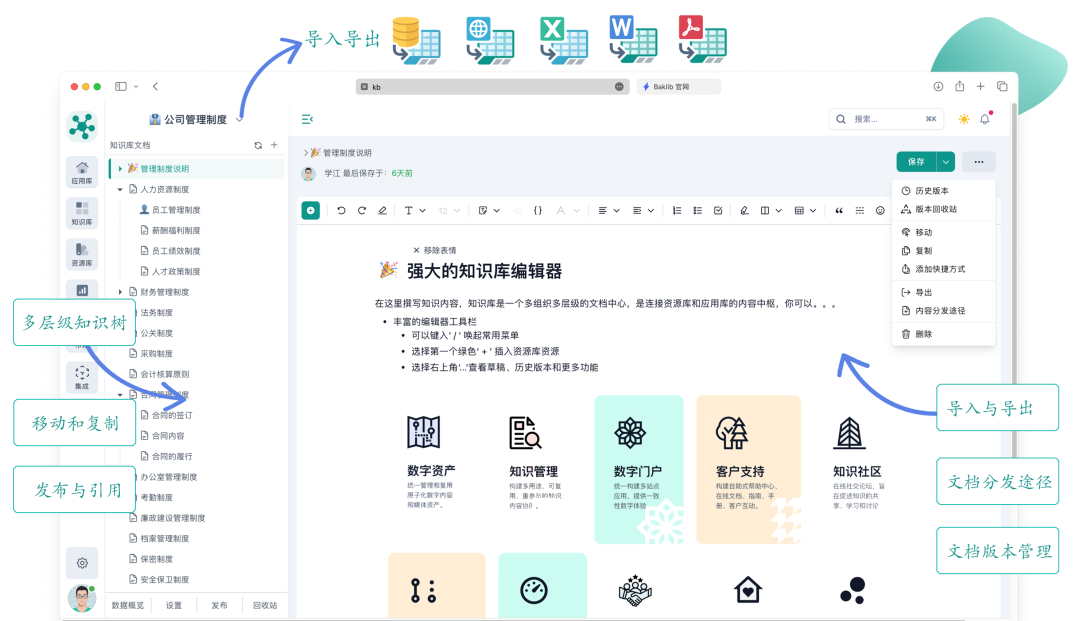 采用Baklib构建一体化企业知识中台的终极指南