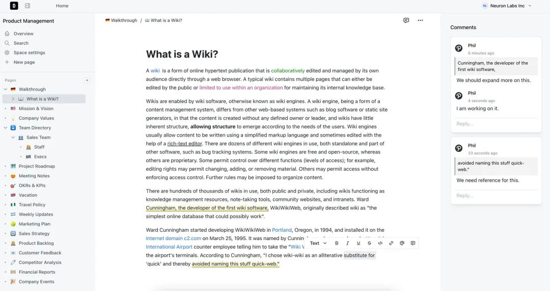 开源协作新神器Docmost：团队知识管理的高效低成本解决方案！
