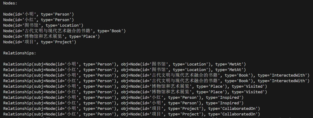 使用CAMEL实现Graph RAG过程记录