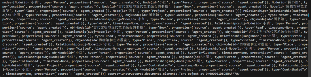 使用CAMEL实现Graph RAG过程记录