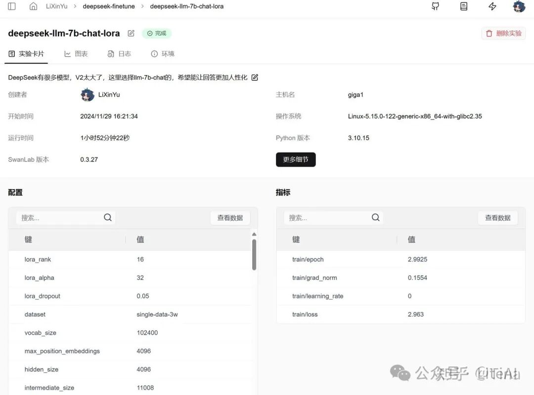 DeepSeek-llm-7B-Chat微调教程