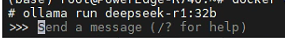 基于Ubuntu Ollama 部署 DeepSeek-R1:32B 聊天大模型（附带流式接口调用示例）