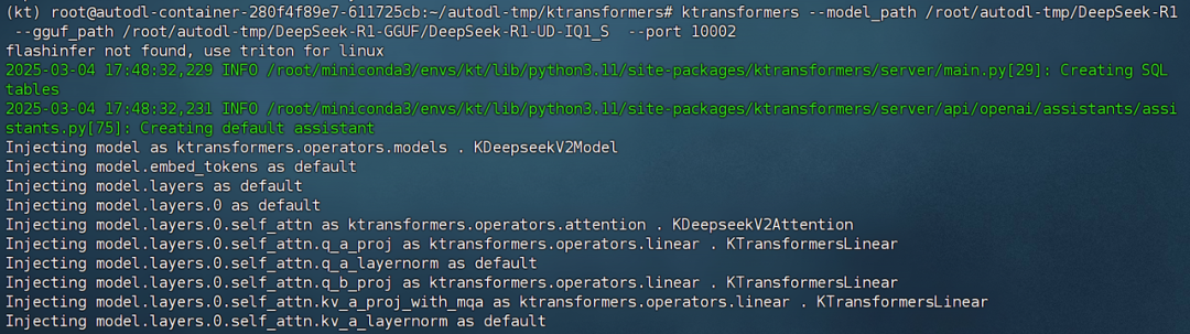 60G内存+14G显存运行满血DeepSeek R1！Ktransformers+Unsloth联合部署方案实践！