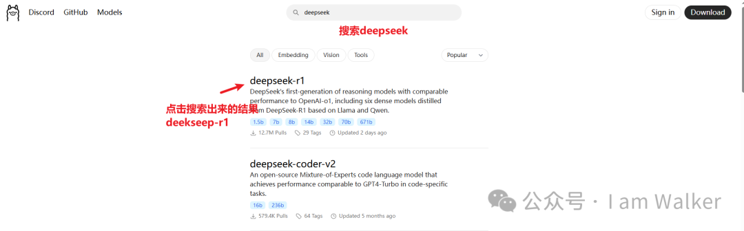 超详细使用Ollama本地部署Deepseek