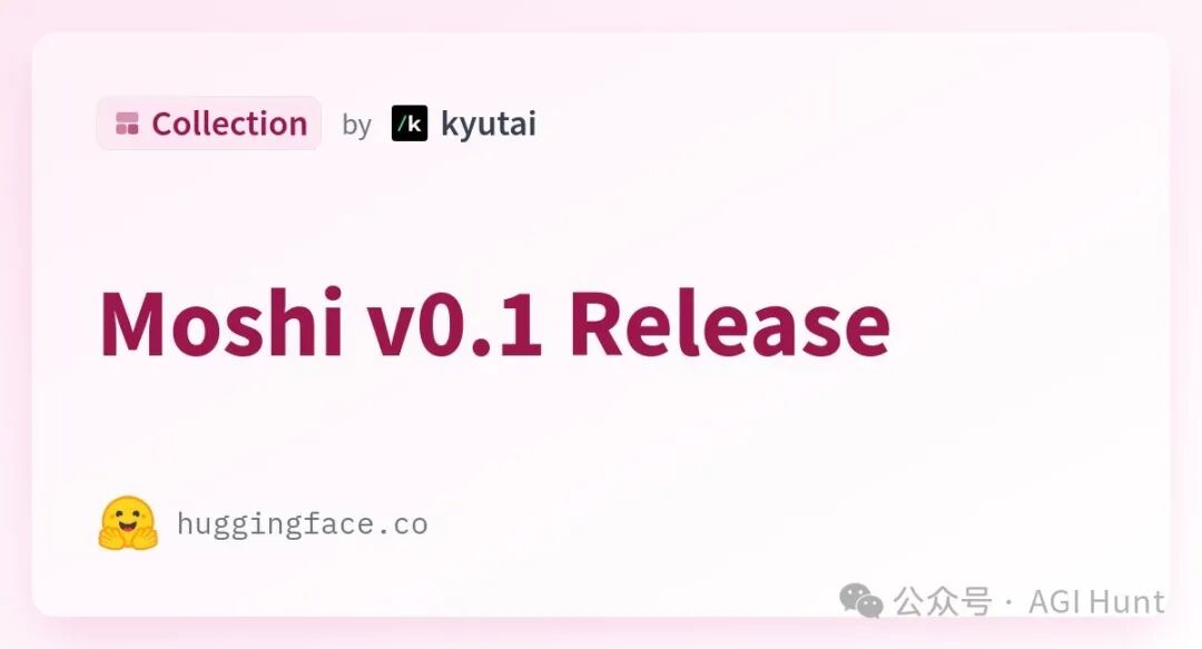 突发!GPT-4o 级语音 Moshi 开源!