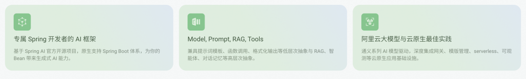 阿里云开源 AI 应用开发框架：Spring AI Alibaba