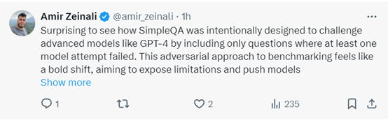 刚刚，OpenAI开源SimpleQA！轻松检测、校准大模型能力