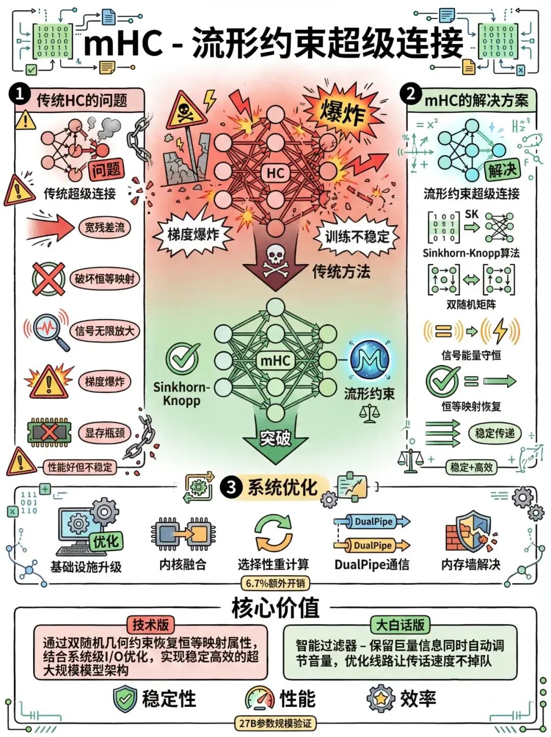 DeepSeek 发布新论文，提出全新 MHC 架构，有何创新与应用前景？