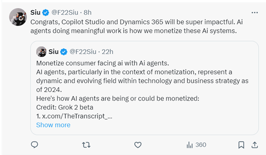 o1加持，微软重磅发布10个AI Agent，全民智能体时代来了！