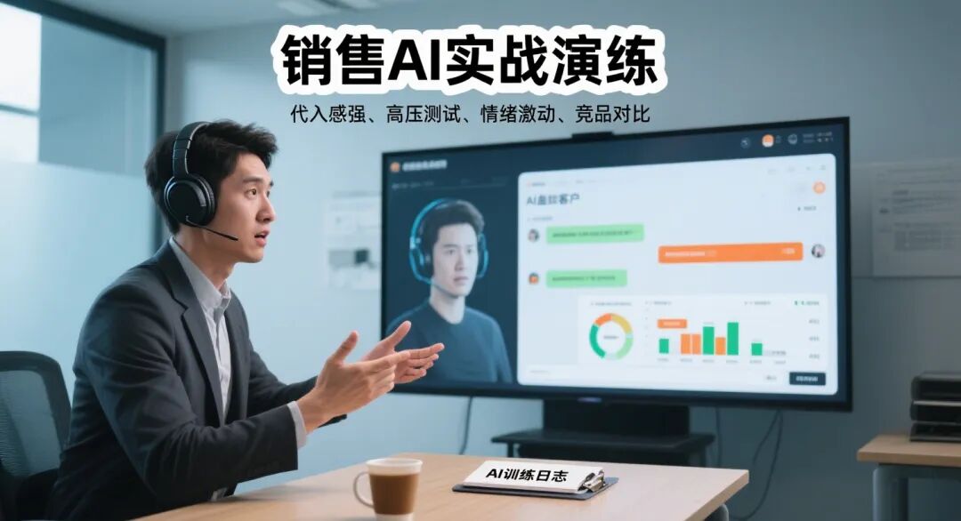 课程顾问谈单常冷场？AI 陪练系统助练教育产品销售话术