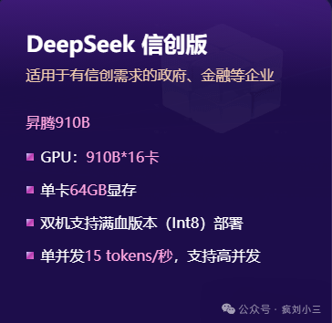 DeepSeek本地部署硬件配置方案：高性价比版、信创版、工作站版