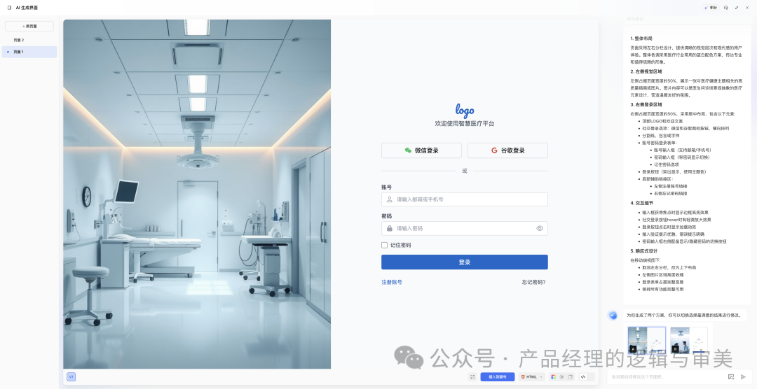 产品经理有福了：利用AI直接生成原型图&amp;UI设计图