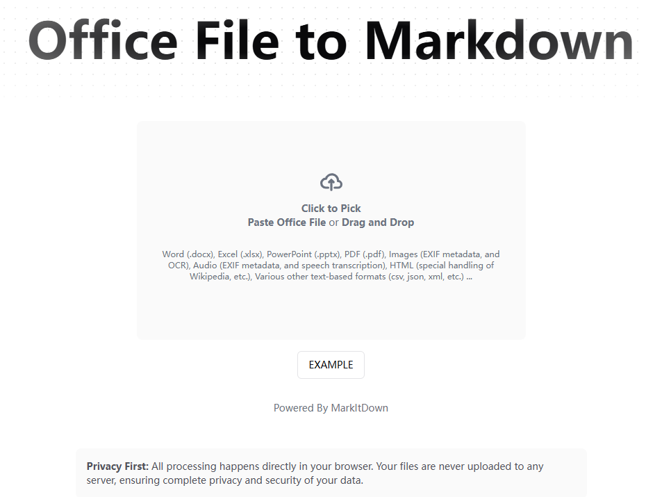 微软开源MarkitDown，RAG文档解析就这么解决了~