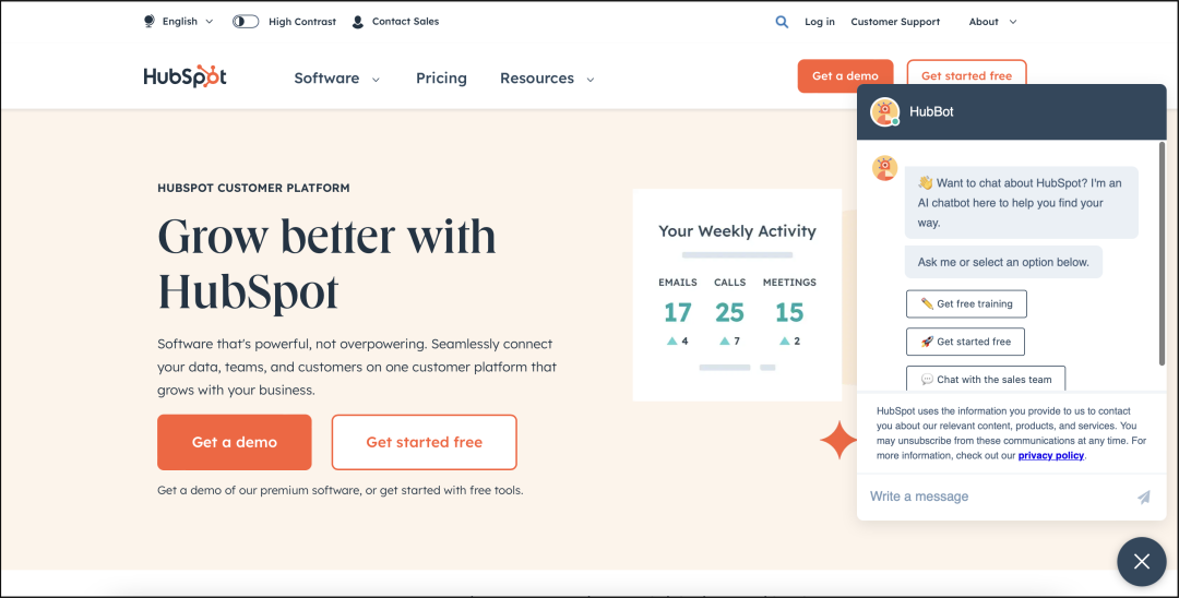 HubSpot：六大产品构建AIGC营销自动化
