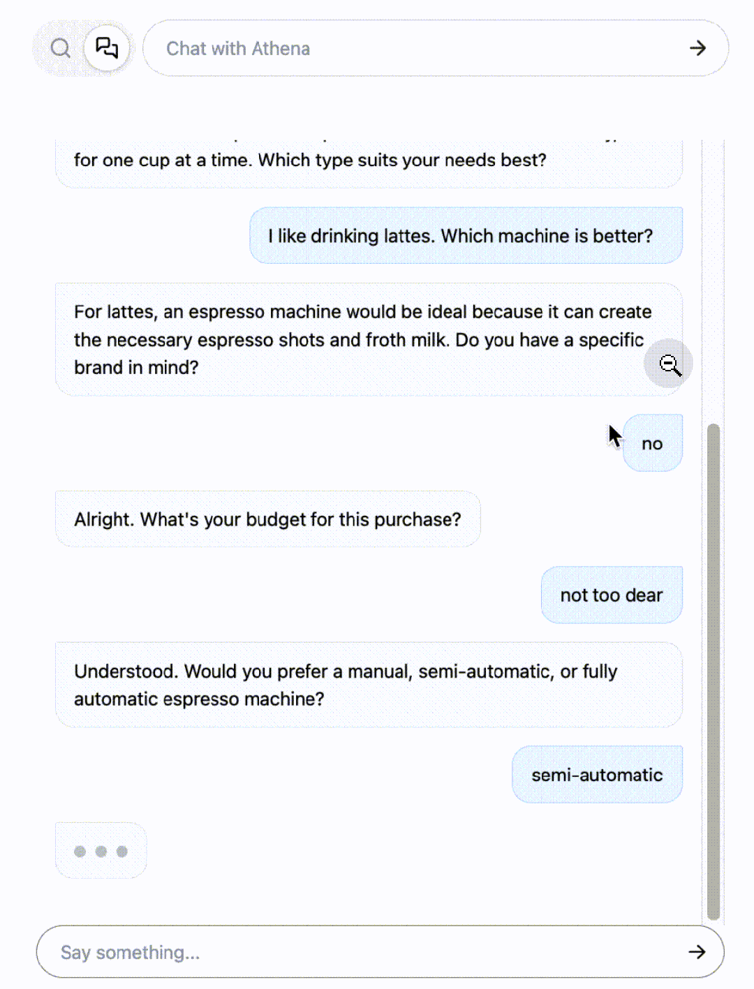 探探AI之四—Agora Athena-智能导购/AI shopping assistant体验