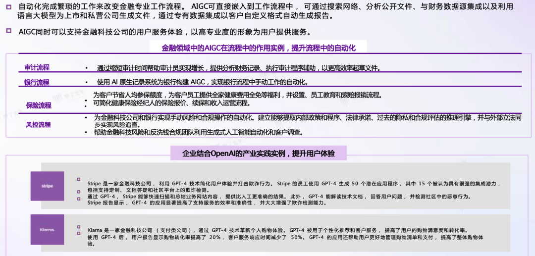 AIGC 在垂直领域的成熟应用场景