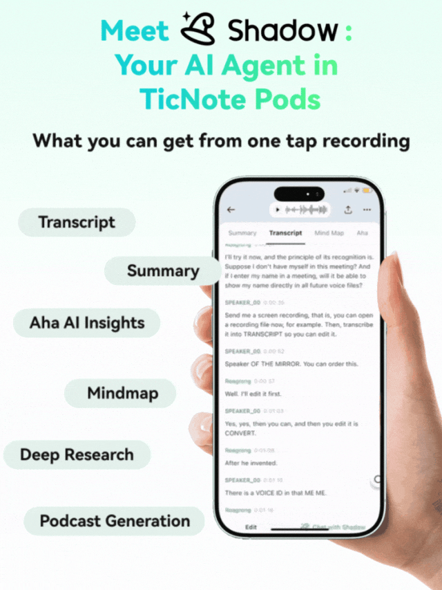 出门问问发布全球首款4G AI录音耳机TicNote Pods，迈向“独立AI终端”
