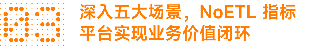 五大场景实践 深度解读指标平台业务价值