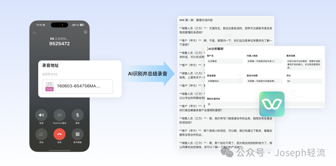 我用轻流AI改造了公司的销售管理；用得很爽！但也发现了4个AI的无解缺陷！