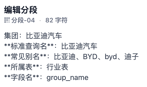 ChatBI 实体标准查询名优化实战：如何将准确率从 80% 提升到 90%