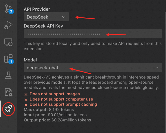 DeepSeek装进VSCode，编程非常丝滑！
