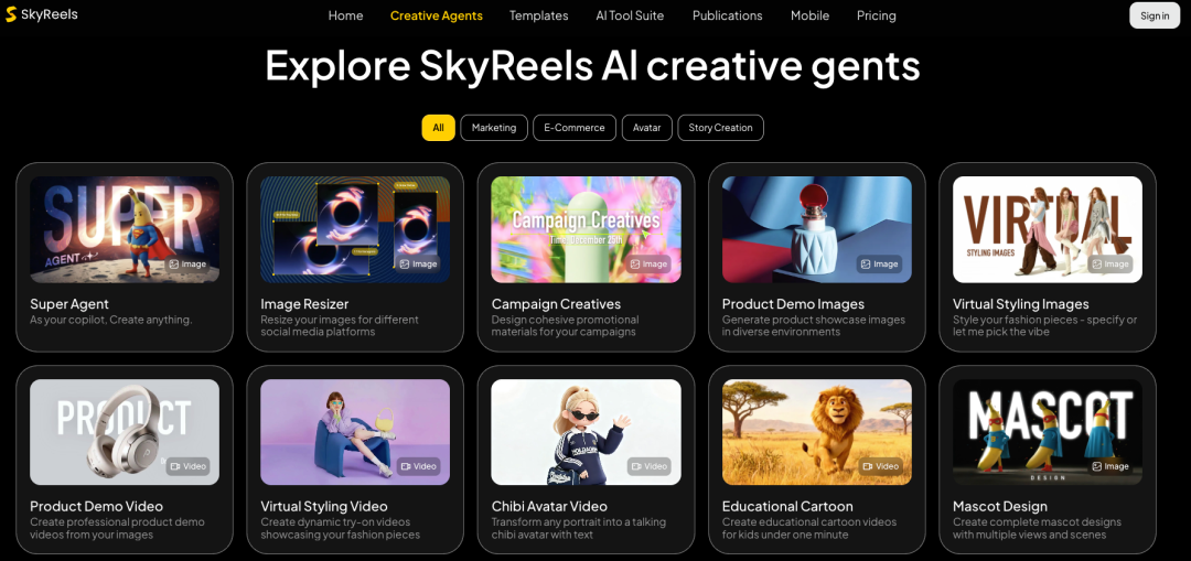 全新SkyReels正式上线