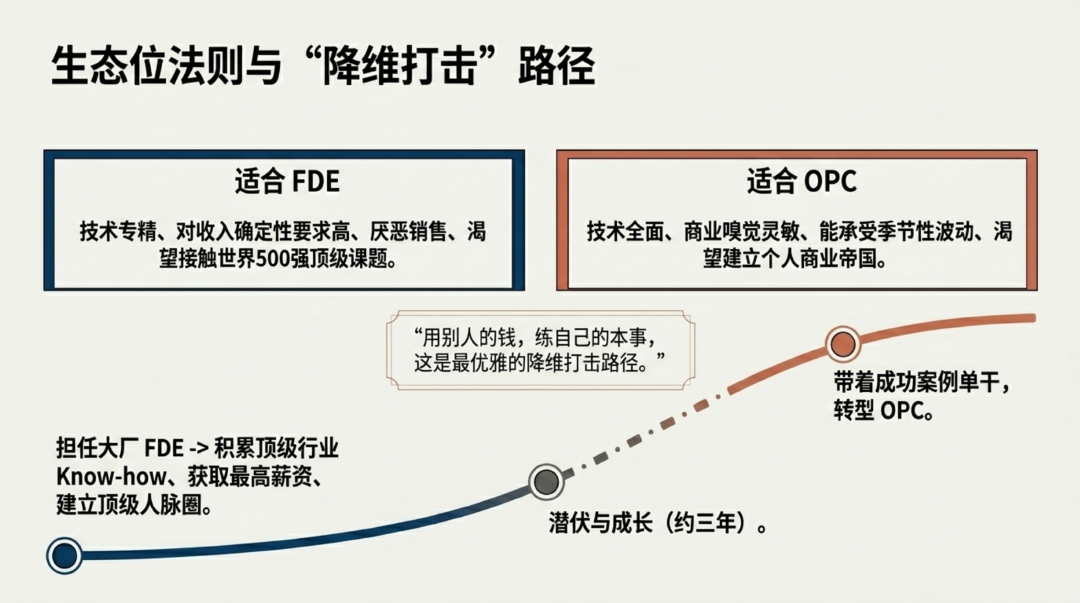 FDE还是OPC?AI时代个人的两条出路