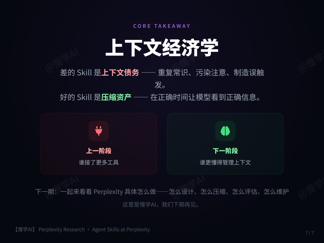 Perplexity:每一个 Skill 都是一项税